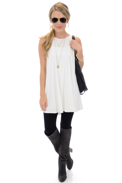 The Best Thing Tunic, Ivory