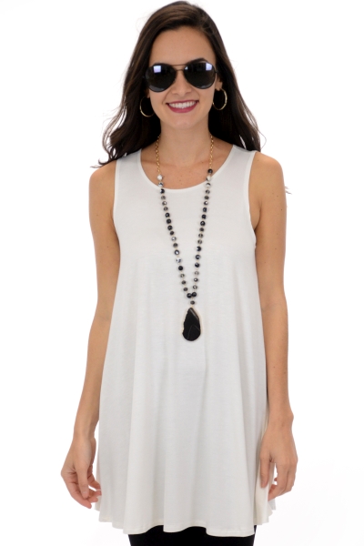 The Best Thing Tunic, Ivory