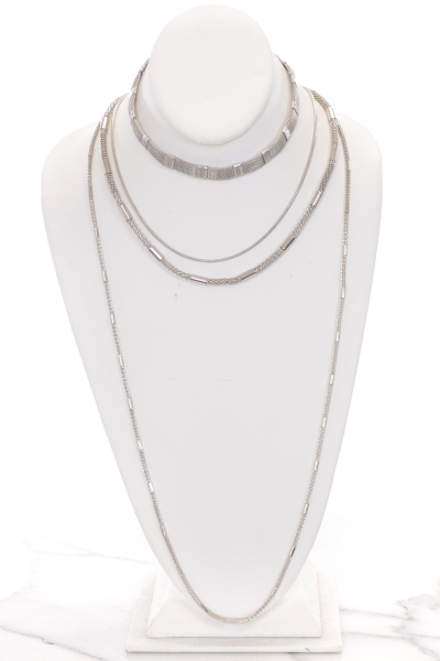 Meshwell Choker, Silver