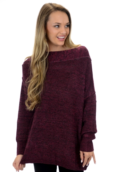 Alias Sweater, Merlot