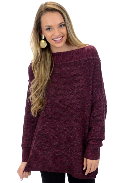 Alias Sweater, Merlot