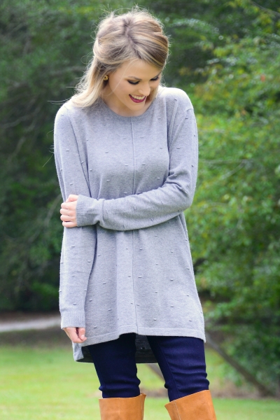 Camilla Sweater, Grey