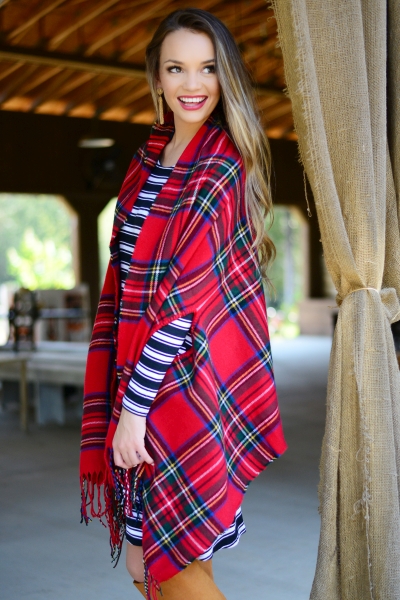 Tartan Scarf Wrap