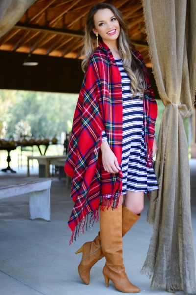 Tartan Scarf Wrap