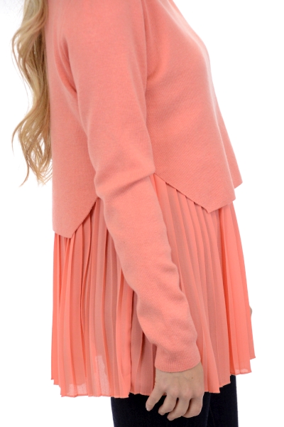 Coral Creases Top