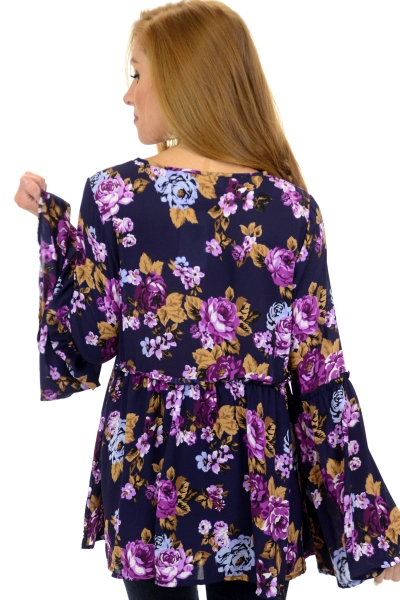 Lenna Top, Purple