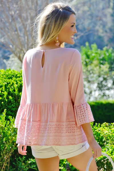 Tickled Pink Blouse