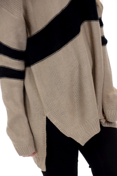 Midnight Stripe Sweater