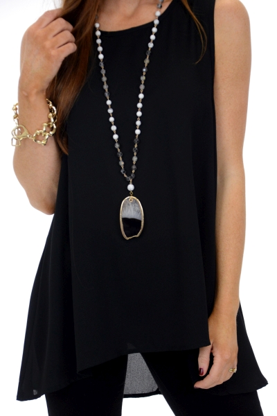 Solid Swing Tank, Black