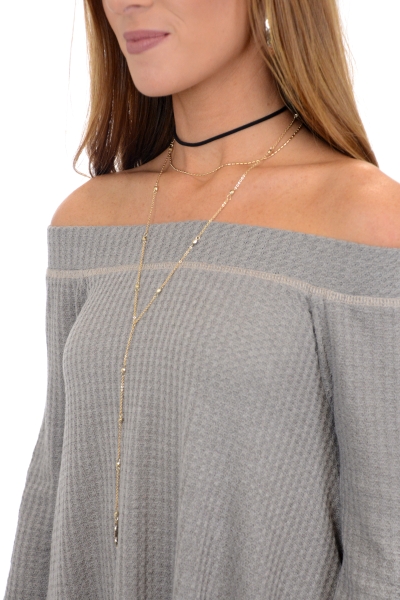 Casual Choker Layer Necklace