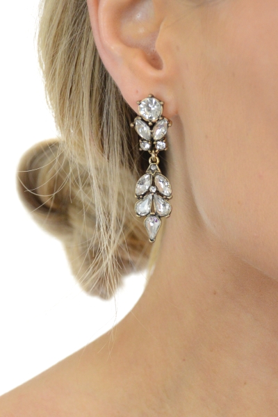 Frosted Glitz Earring