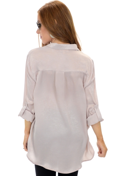 Wrapped Silk Blouse