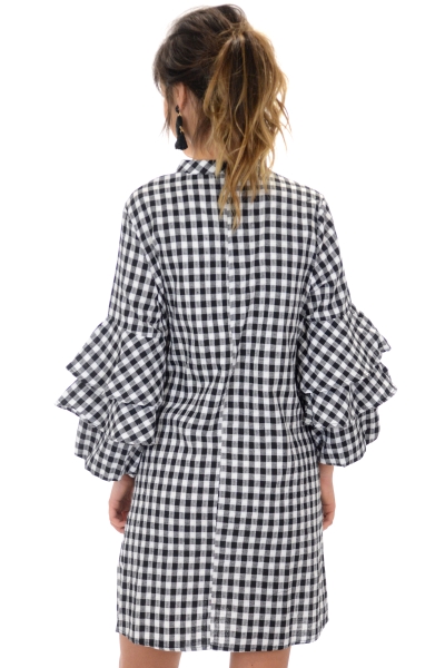Checkered Charm Dress