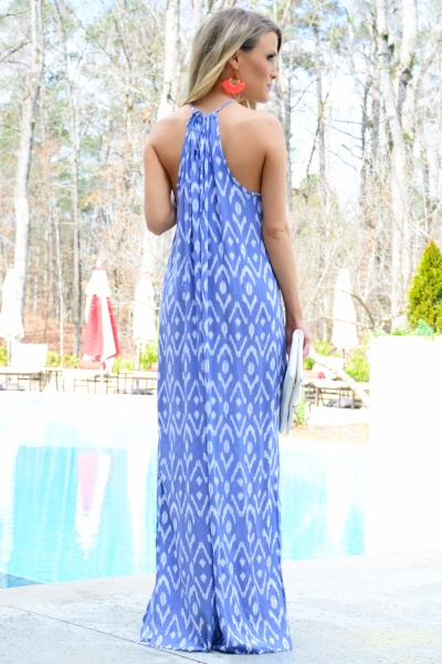 Miley Maxi Dress, Periwinkle