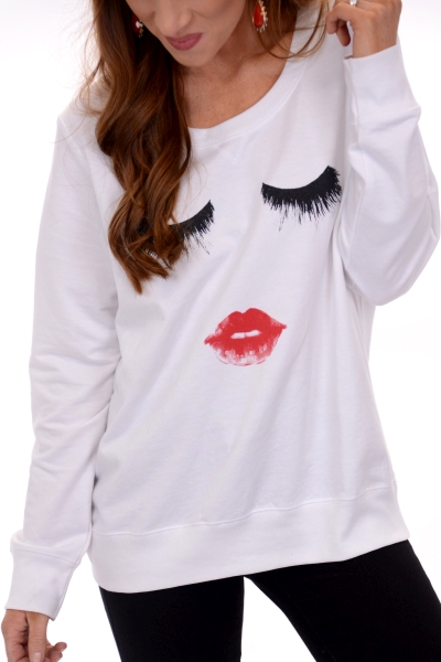 Batted Lashes Pullover
