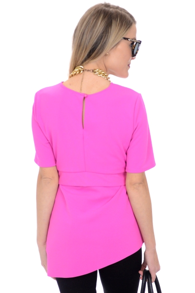 Luxe Belted Top, Pink