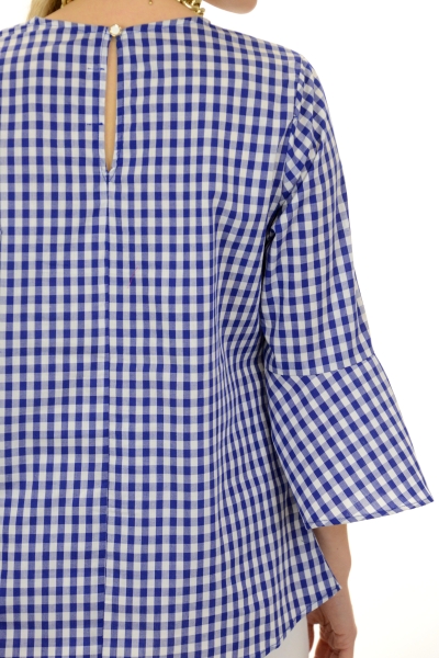 Picnic Day Top, Blue