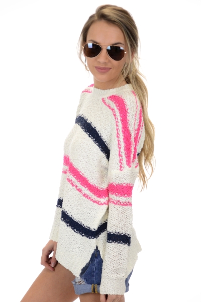 Audrena Striped Sweater
