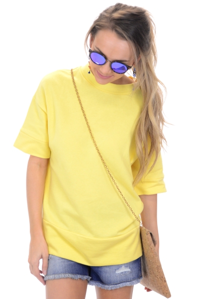 Kylie Sweatshirt, Yellow