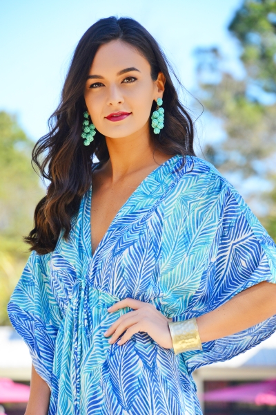 One With Waves Caftan