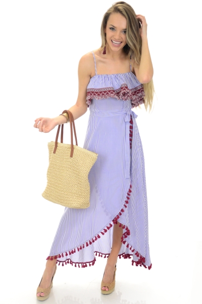 Sicily Wrap Maxi