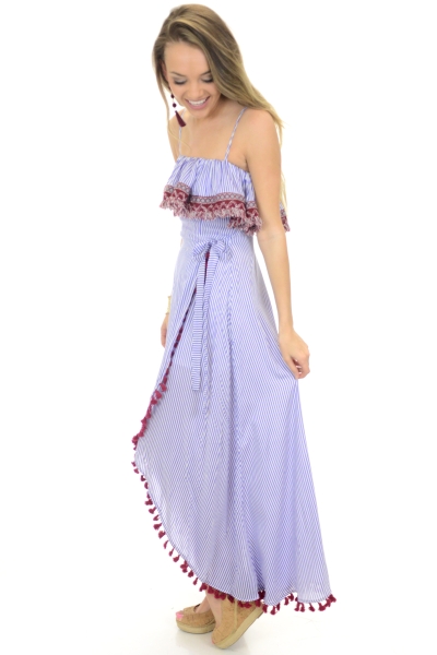 Sicily Wrap Maxi