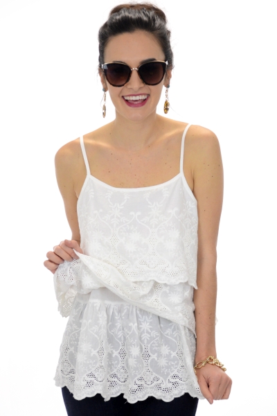 Layered in Lace Cami