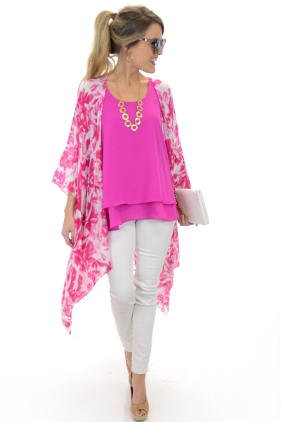 Yolo Kimono, Pink