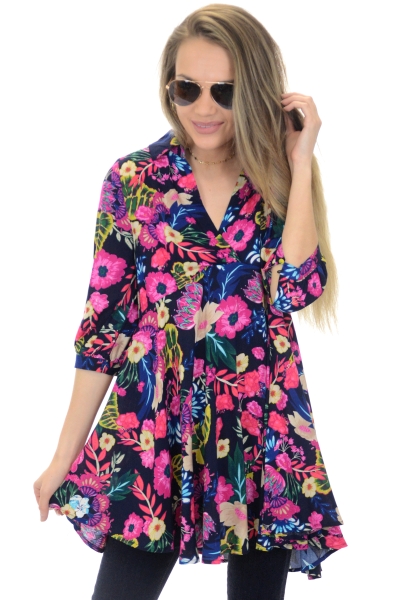 Cozumel Floral Frock