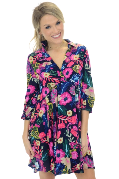 Cozumel Floral Frock