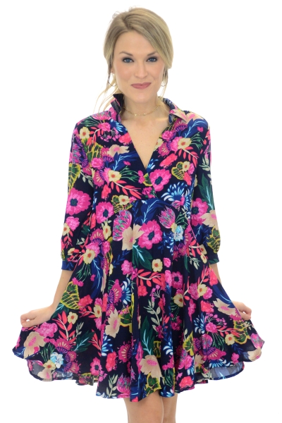 Cozumel Floral Frock