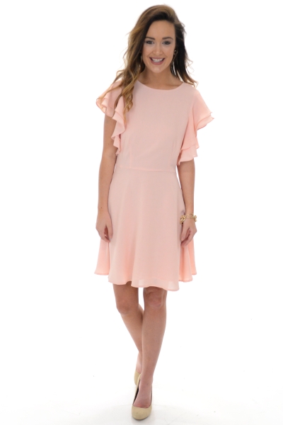 Slade Dress, Peach