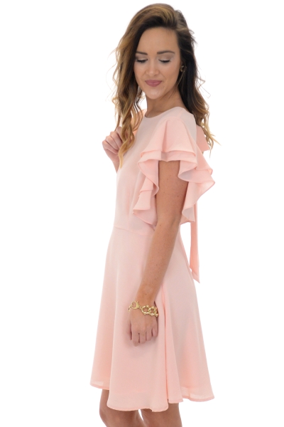 Slade Dress, Peach