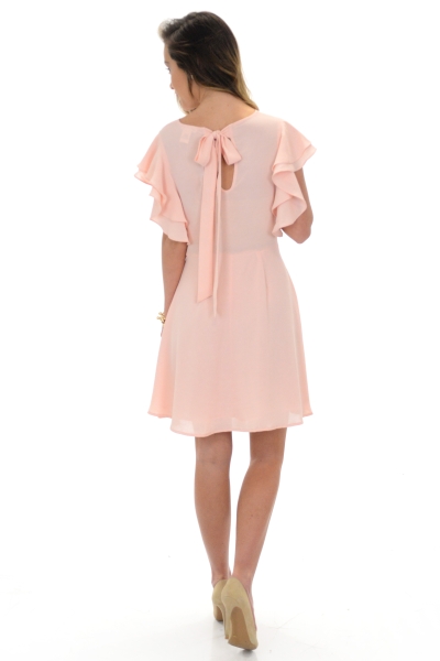 Slade Dress, Peach
