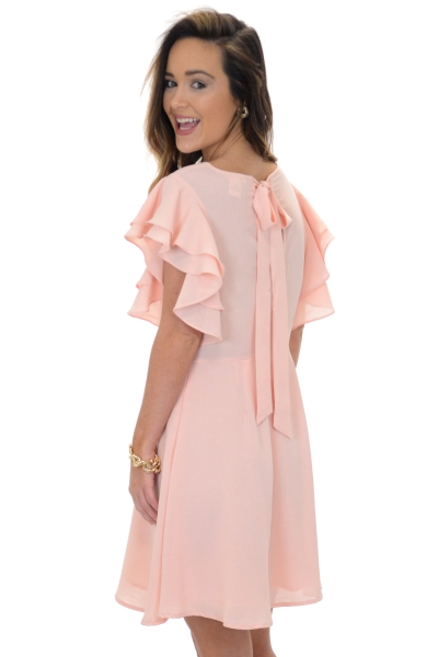 Slade Dress, Peach