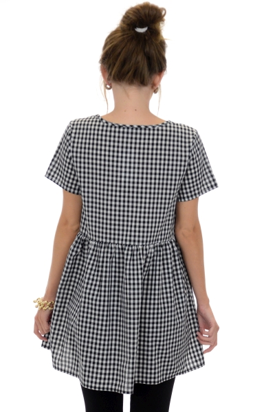 Polly Gingham Tunic
