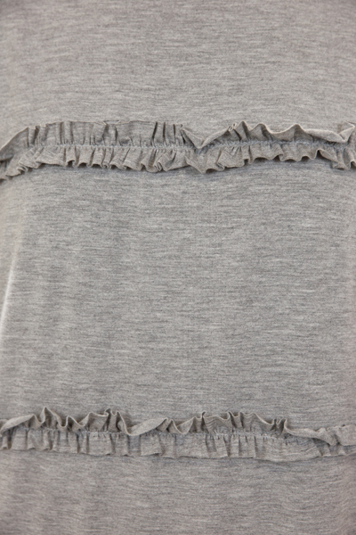 Details Knit Tunic, Grey