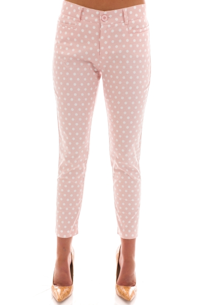 Dotted and Darling Pants, Pink