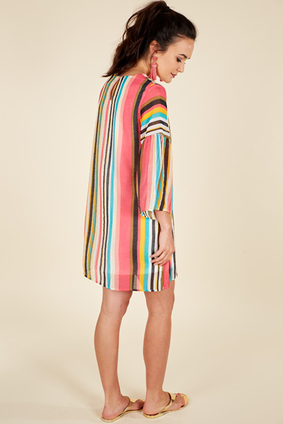 Tropic Stripes Dress