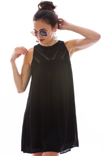 Minka Dress, Black
