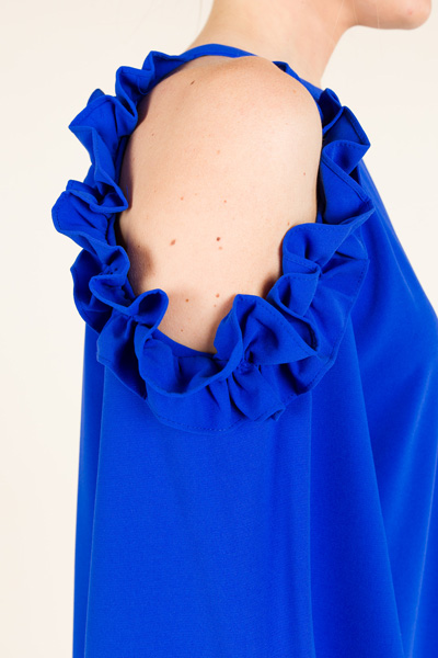Salsa Shoulders Dress, Blue