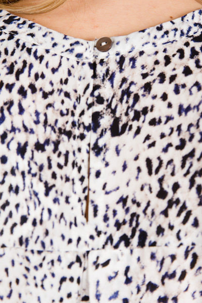 Spotty Leopard Blouse