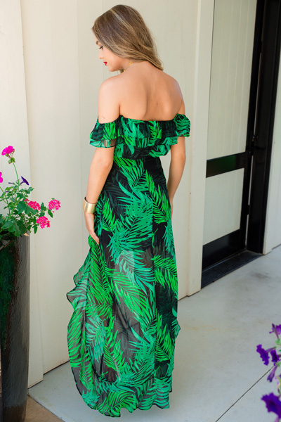 Lime Leaves Maxi