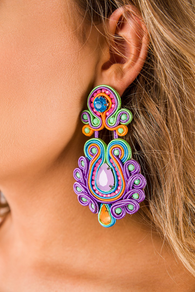 Clara Earrings Multi Color