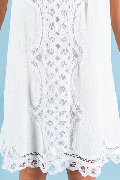 Lissie Lace Dress, Off White