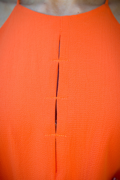 Malta Dress, Orange