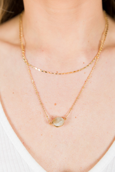 Dainty Double Layer Necklace