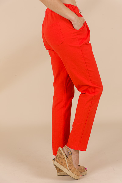 Good Vibes Pants, Orange