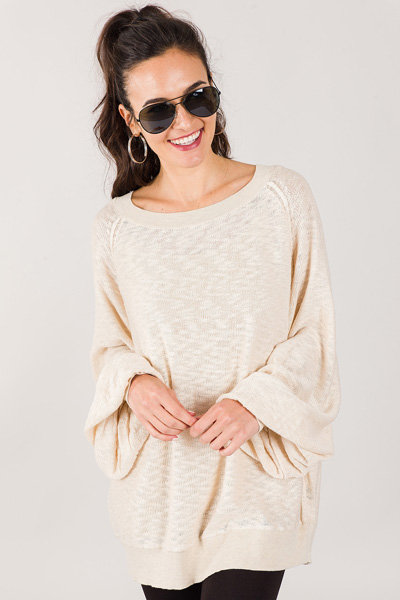 Natural Knit Pullover