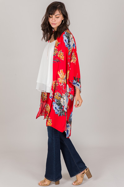 Cordoba Kimono, Red